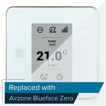 THERMOSTAT IBPRO6 MONOCHROME AIRZONE THINK FILAIRE (CE6)