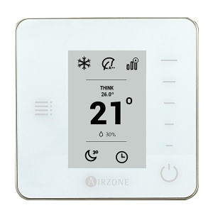 Thermostat Radiant monochrome Airzone Think radio (RA6)